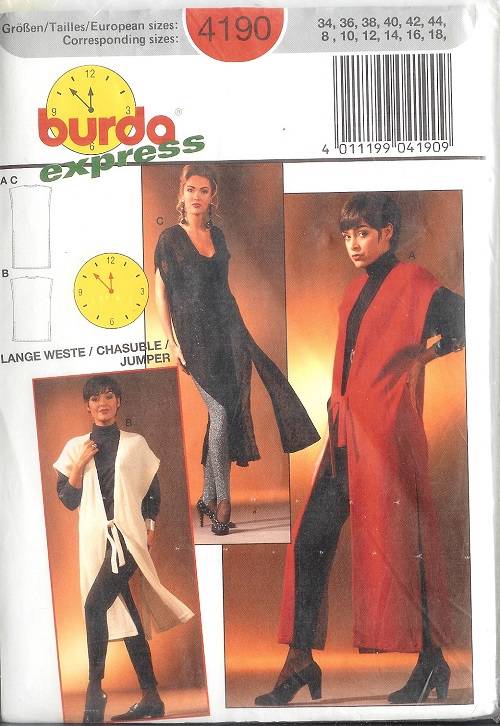 Oop Burda Sewing Pattern Womens Misses Sizes With Plus Size You Pick Ebay