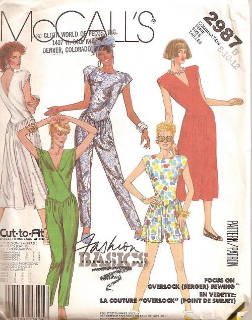 McCalls Sewing Pattern Jumpsuit Misses Size You Pick eBay