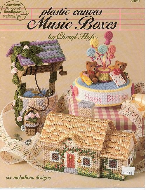 American School of Needlework Plastic Canvas Pattern Book Leaflet