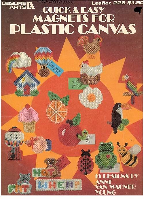 Leisure Arts Plastic Canvas Pattern Book Leaflet You Pick eBay