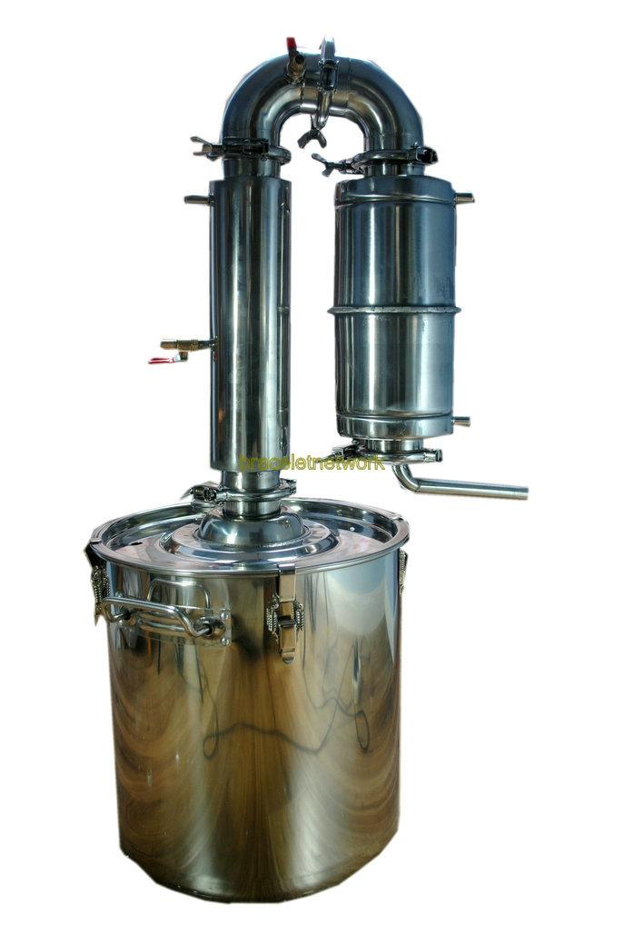 6.5G 25L Stainless Steel wine Alcohol Moonshine kit Still l Home Brew