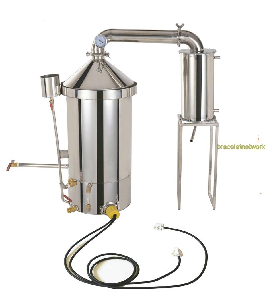 9G 34L Electric heating wine Alcohol Moonshine kit Still Brew Boiler