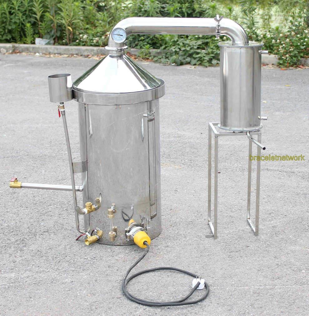 9G 34L Electric heating wine Alcohol Moonshine kit Still Brew Boiler eBay