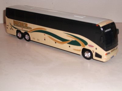 bieber buses. MCI E 1:64 DIECAST COLLECTOR BIEBER TRAILWAYS New in Box. 1:64 scale, diecast amp; plastic 8-1/2quot; us model. This was pad printed in China and made exclusively