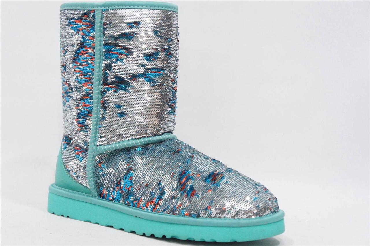 turquoise short boots