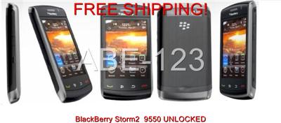 New BlackBerry Storm 2 9550 FACTORY UNLOCKED Wifi 3G 