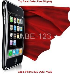 Brand New Apple iPhone 3GS 16GB UNLOCKED Black White