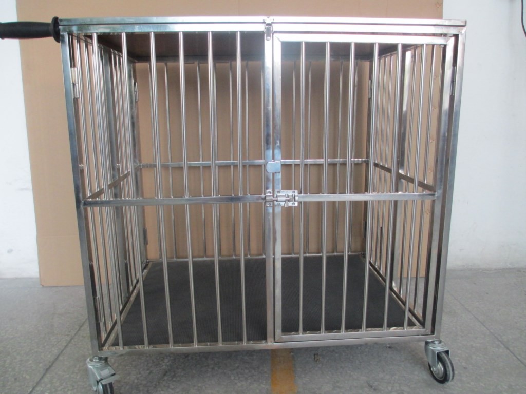 Heavy Duty 1 Berth Foldable Folding Stainless Steel Dog Show Trolley