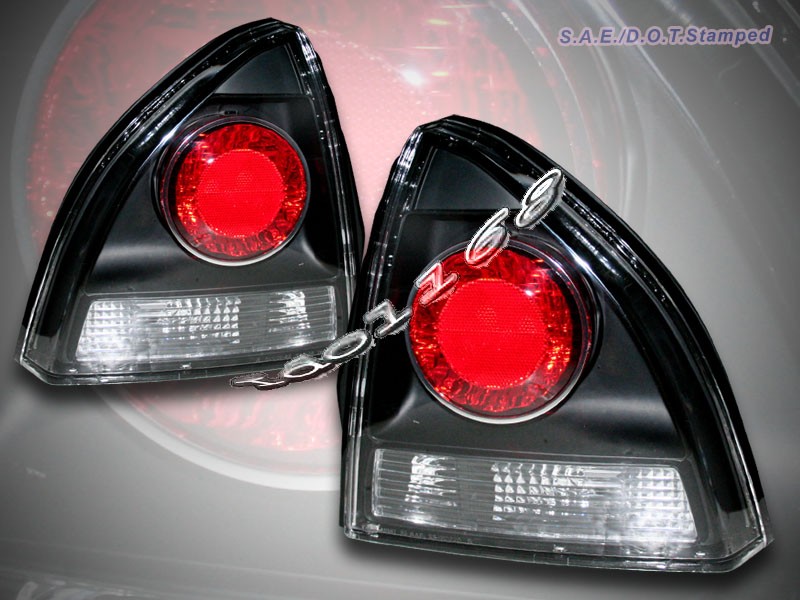 2000 Honda prelude black tail lights #7