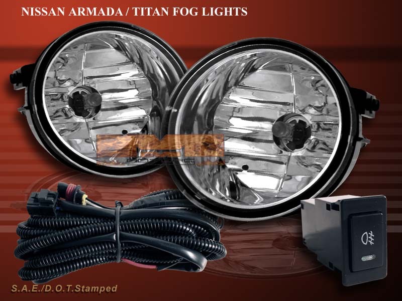 08 Nissan titan fog light kit #6