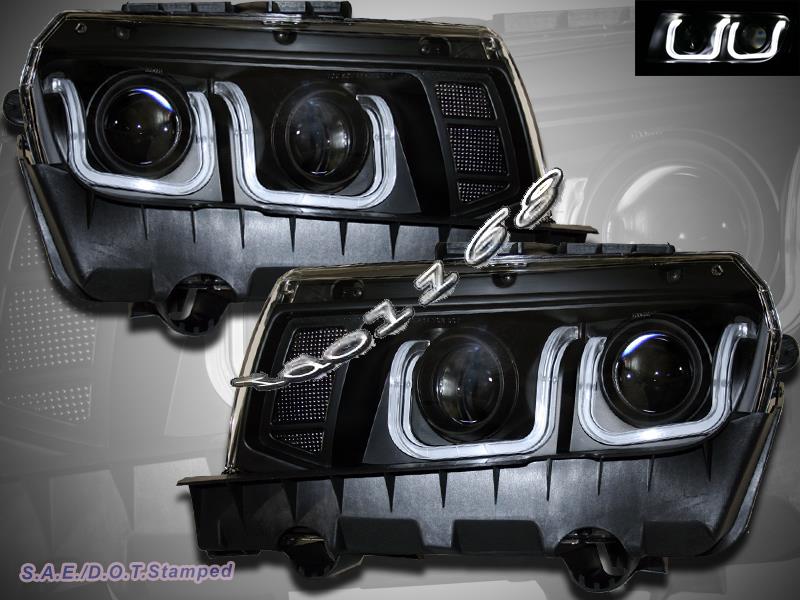 2014 2015 Chevy Camaro Ls Lt Ss Dual U Shape Halo