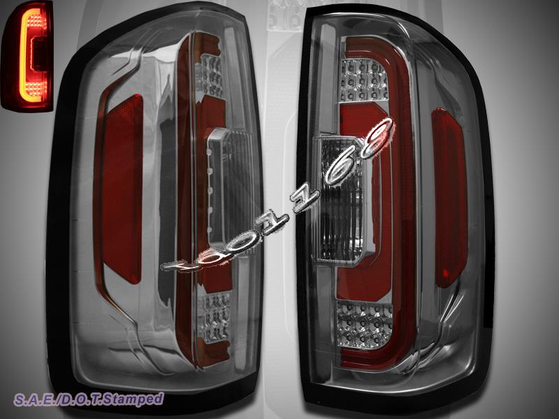 NEW 20152016 Chevrolet Colorado / GMC Canyon Light Smoke Lens LED Tail Lights