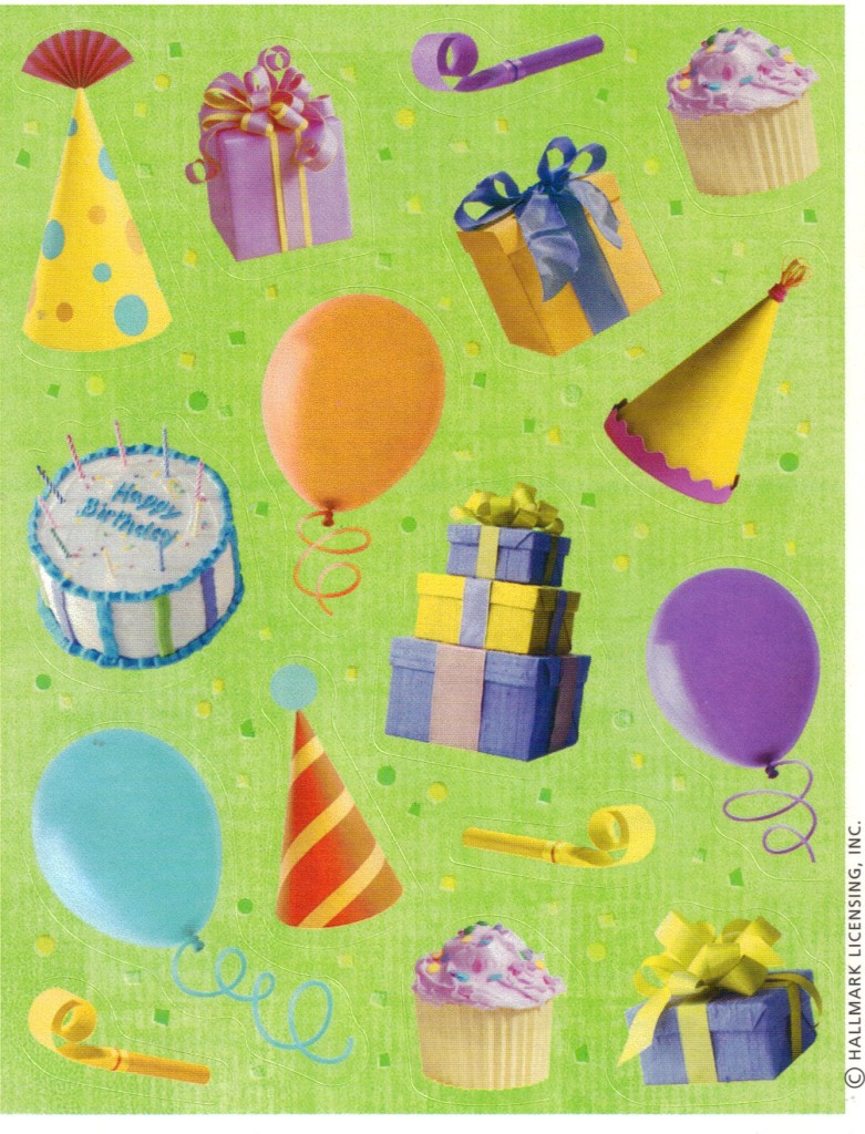 HALLMARK Assorted VINTAGE Sticker Sheets Your Choice eBay