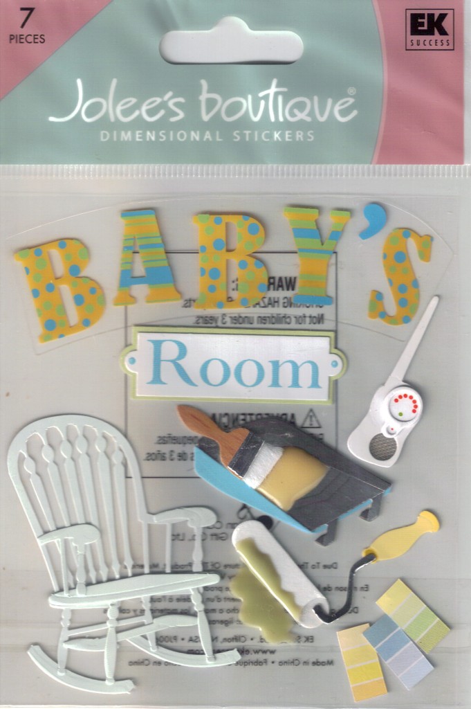 JOLEE'S BOUTIQUE Assorted STICKERS 3D Choice Scrapbooking BABY SCHOOL