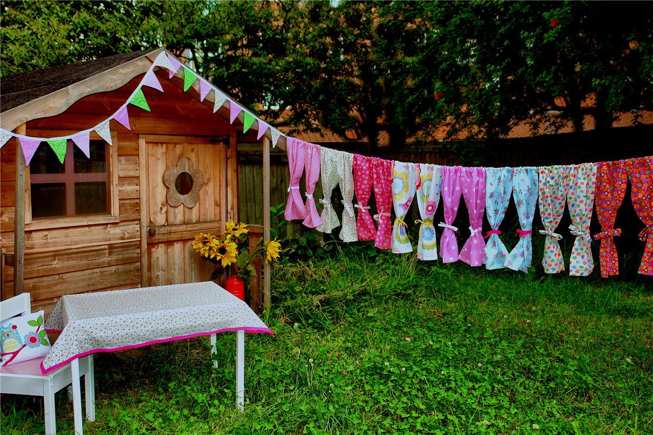 PLAYHOUSE CURTAINS WENDY HOUSE CURTAINS OUTDOOR HOUSE CURTAINS eBay