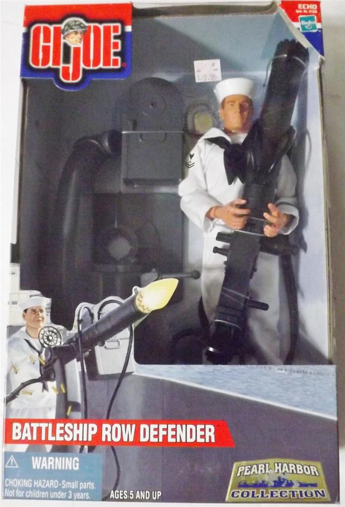HASBRO GI JOE Battleship Row Defender Pearl Harbor 12" Figure NEW IN