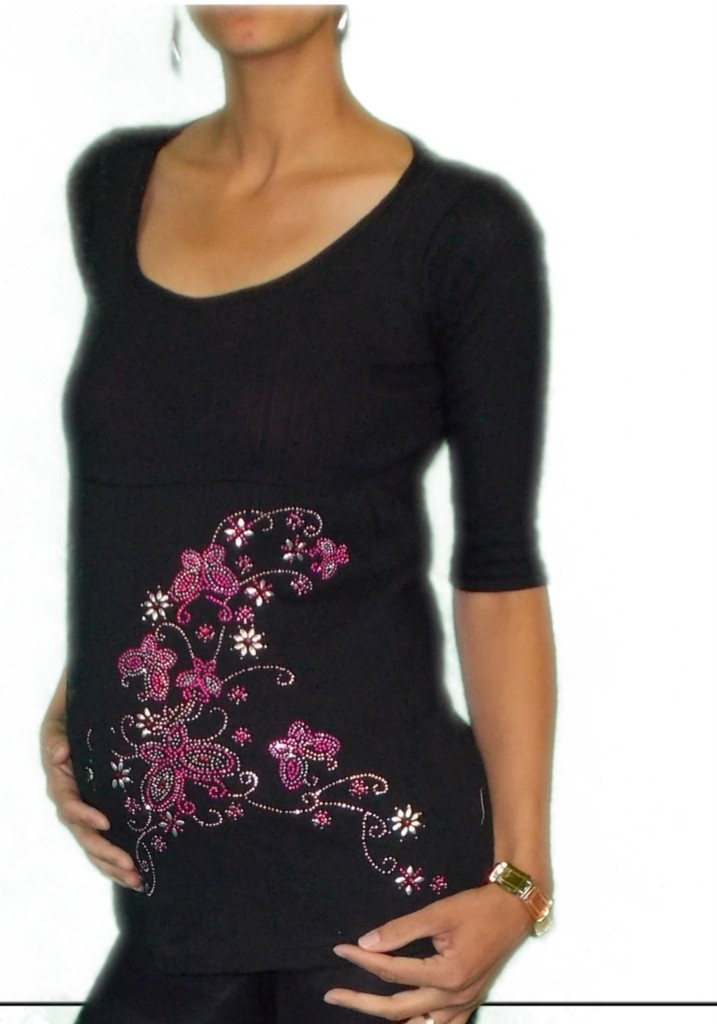 sparkly maternity tops