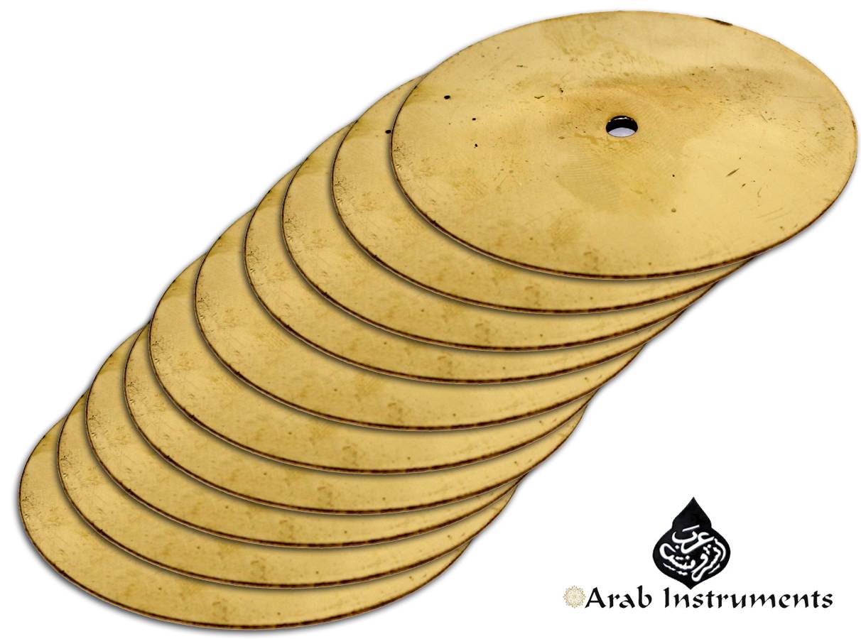 Arab Instruments Set of 10 Professional Riq Cymbals eBay