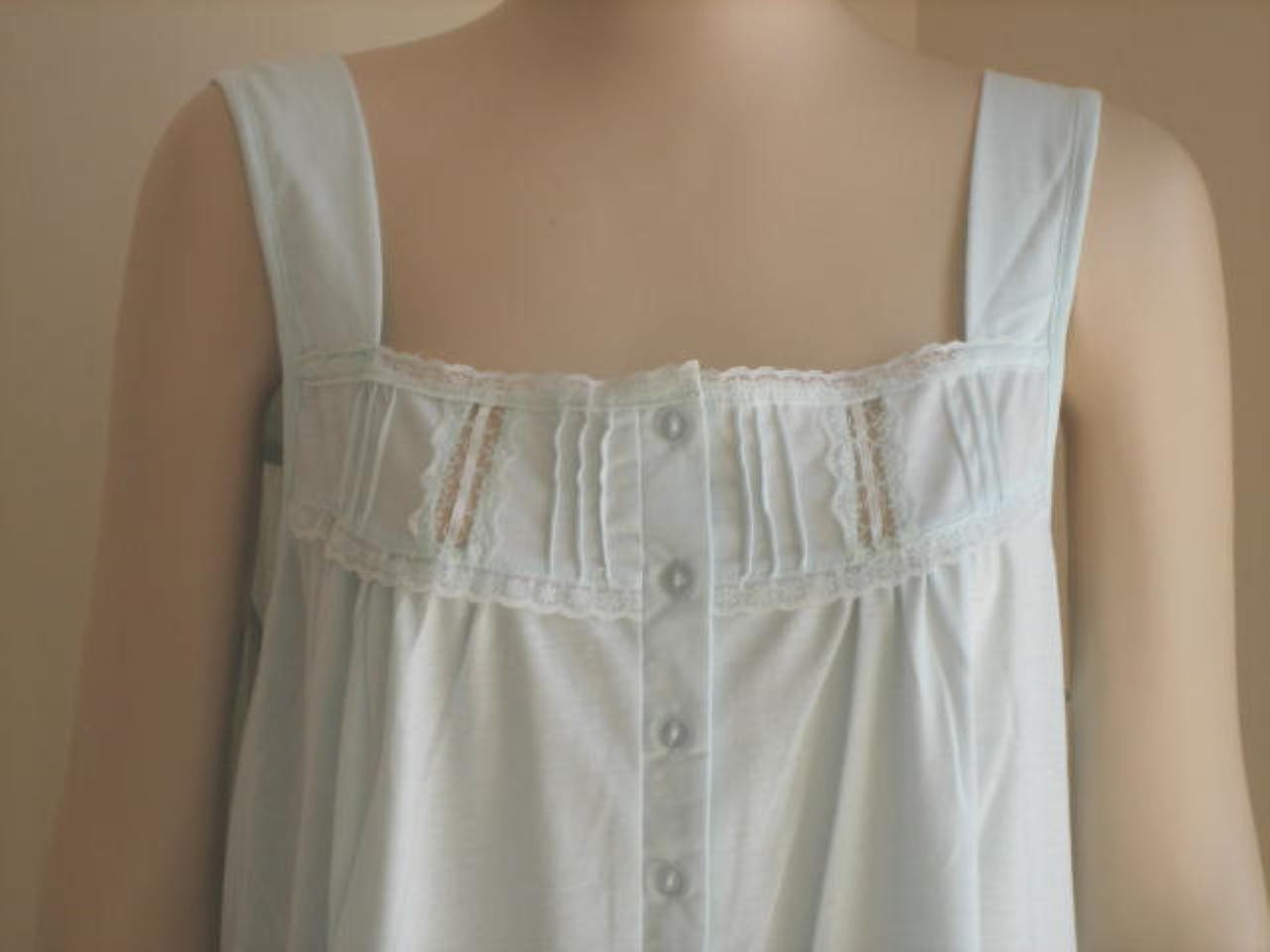 poly cotton sleeveless nighties