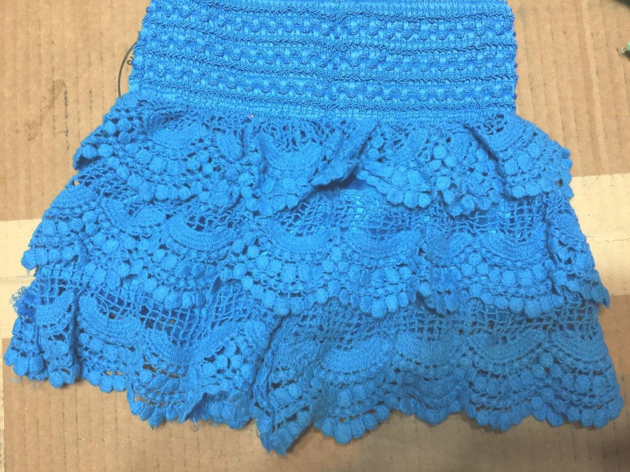 Kids Lace Shorts Crochet Stretch Skorts Baby Toddlers Girls Size 25