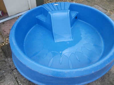 little tikes pool with built in slide