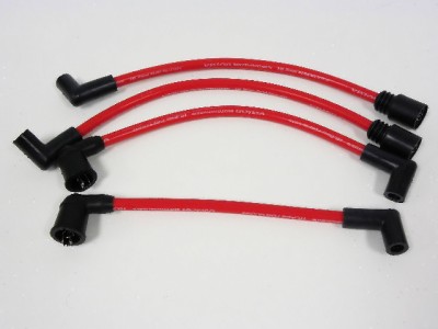 93 97 Mazda Rx7 Fd3s 10mm Racing Spark Plug Wires Red Ebay