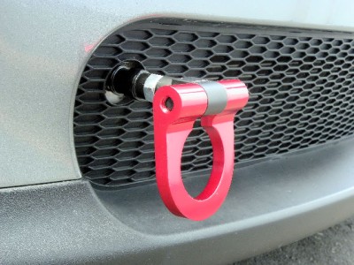 Mini Cooper S R55 R56 R53 R52 Front Tow Hook Kit Red