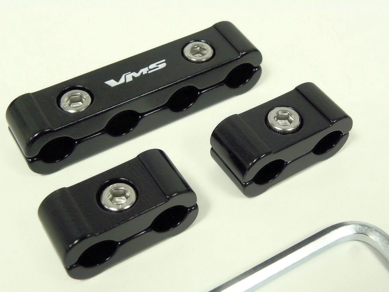 12PC SPARK PLUG WIRE BILLET SEPARATORS HOT ROD V8 BLACK eBay
