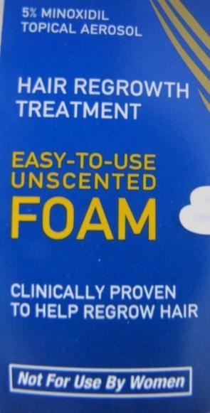 cheapest rogaine foam
