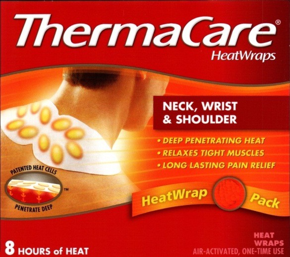 15X ThermaCare AirActivated Neck Wrist Shoulder HeatWraps 8 Hour Pain