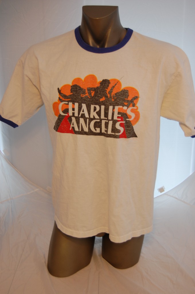 charlie's angels t shirt vintage
