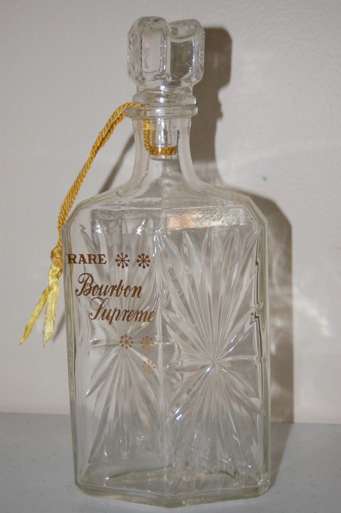 Rare Bourbon Supreme Liquor Decanter Bottle Vintage eBay
