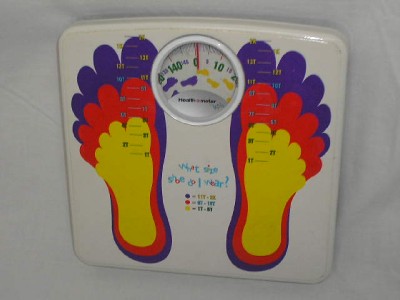 Shoe Width Chart on Kids Health O Meter Dial Scale W  Shoe Size Chart   Ebay