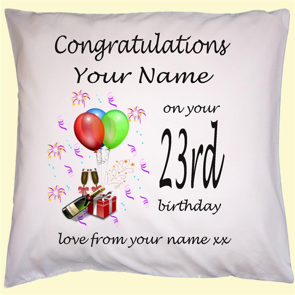 personalised 30th 40th 50th 60th birthday gift cushion personalised 30th 40th 50th 60th birthday gift cushion