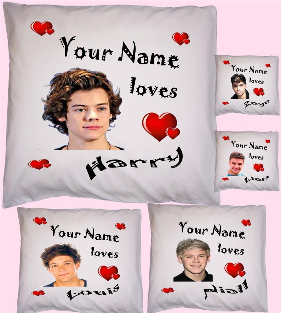 one direction personalised cushion cover harry styles 1d one direction personalised cushion cover harry styles 1d
