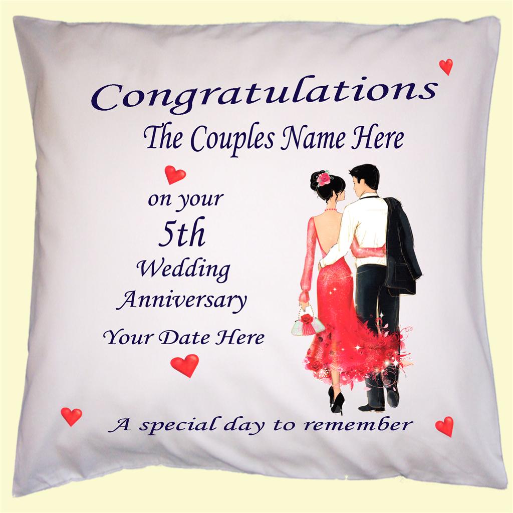 ... -WEDDING-ANNIVERSARY-GIFT-CUSHION-COVER-any-NAME-DATE-YEAR-1st-to-60
