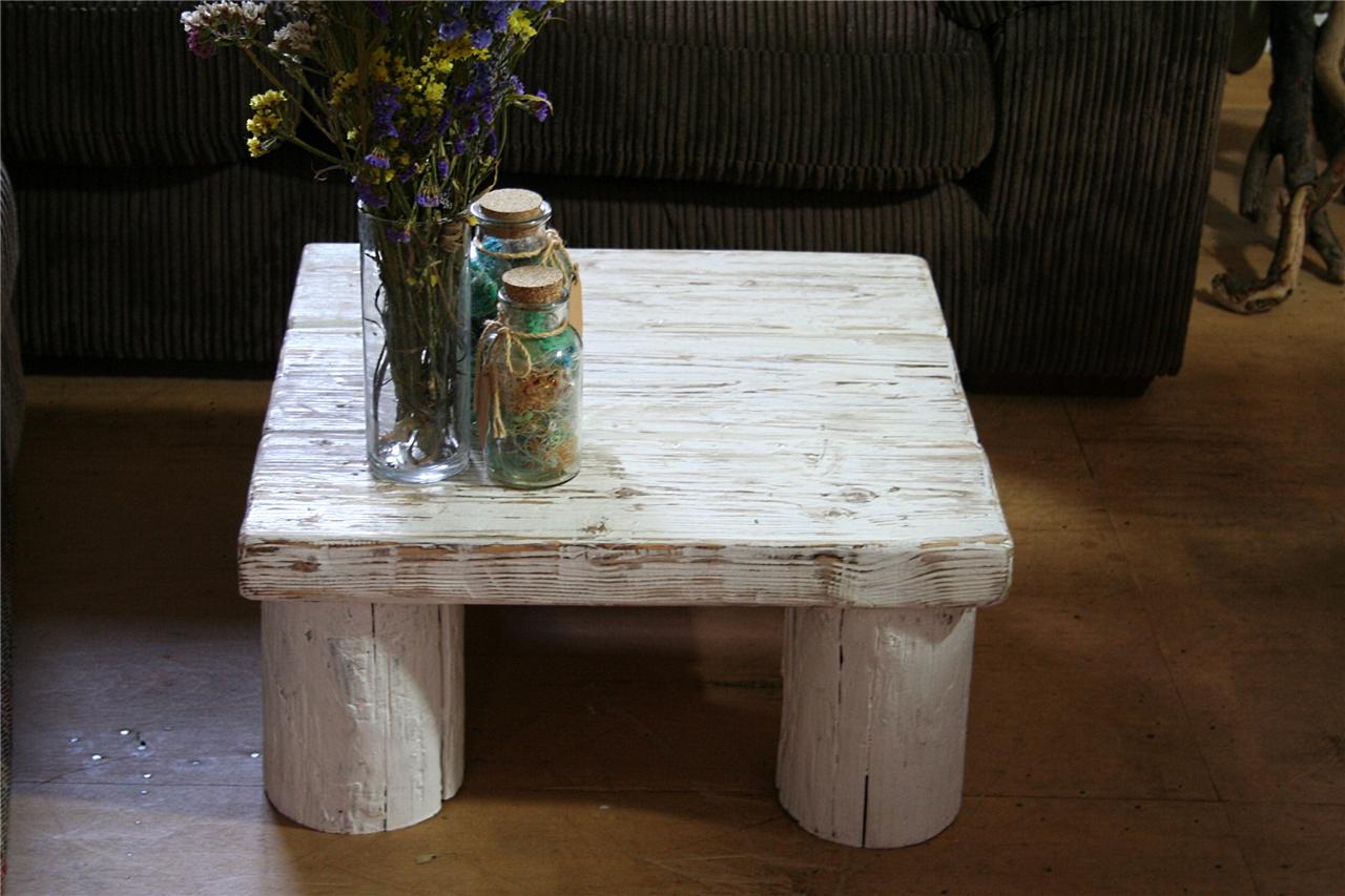 Beach style coffee table,White Washed Low Coffee Table.Solid wood