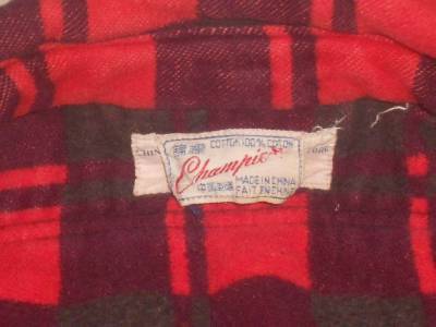 plaid hoodie champion