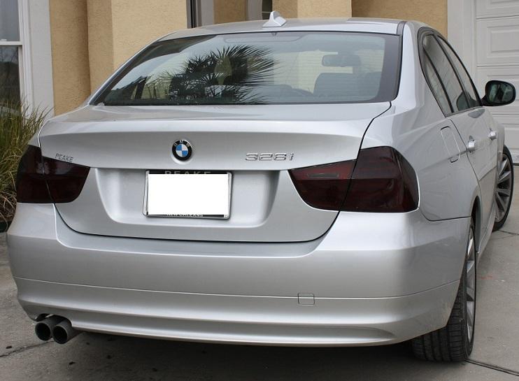 Bmw 335i smoked tail lights #4