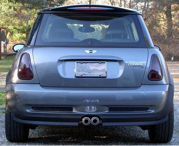 02 06 Mini Cooper Smoke Tail Light Precut Tint Cover
