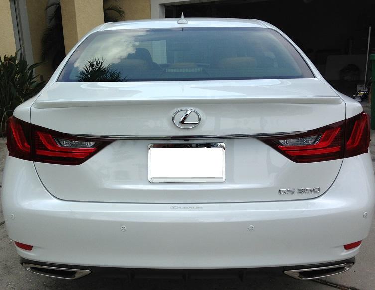2013 2014 Lexus Gs350 Gs450h Tail Light Precut Redout Tint