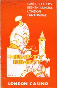 Pantomime Programme Julie Andrews Humpty Dumpty 1948