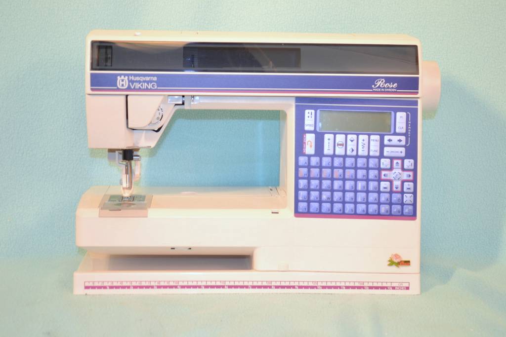 Husqvarna Viking Rose Computerized Sewing and Embroidery Machine Elehosp eBay