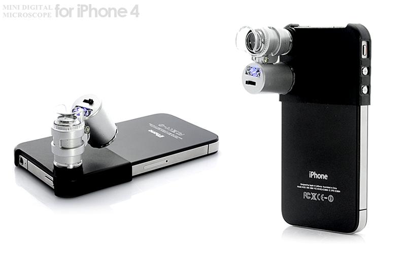 Microscope 60X Zoom LED Mobile Phone Microscope Micro Lens for Apple