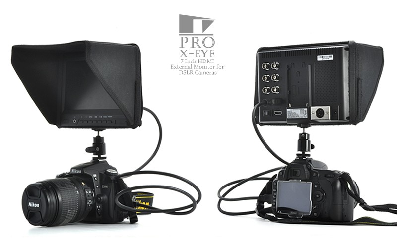 7 Inch External Monitor for DSLR Cameras HD 1080P HDMI | eBay
