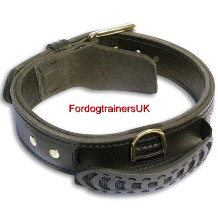 New-Leather-Agitation-Dog-Collar-with-Handle-C33 New-Leather-Agitation-Dog-Collar-with-Handle-C33
