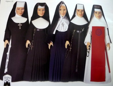 nun dolls for sale