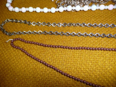 Costume Jewelry Pearl Necklace on Vintage Lot Of Jewelry Pearls Necklace Beads Costume      Ebay