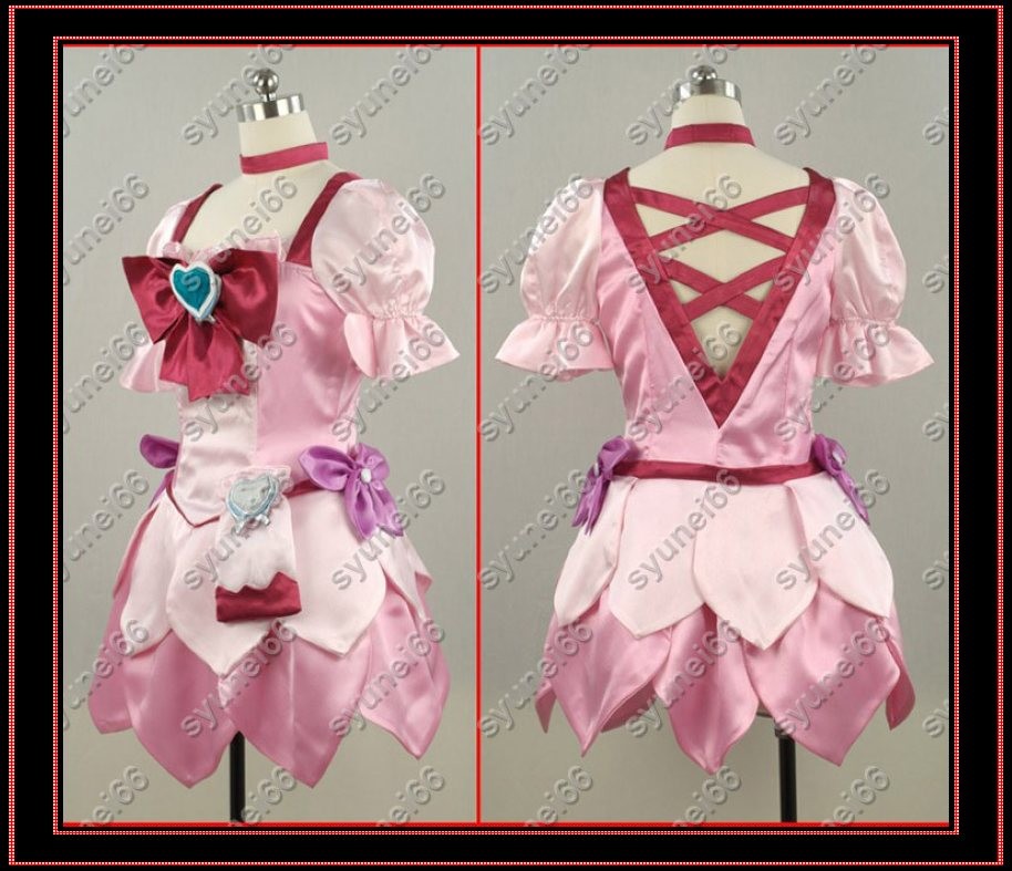 Heart Catch Precure Cure Blossom Anime Cosplay Costume Ebay 5361