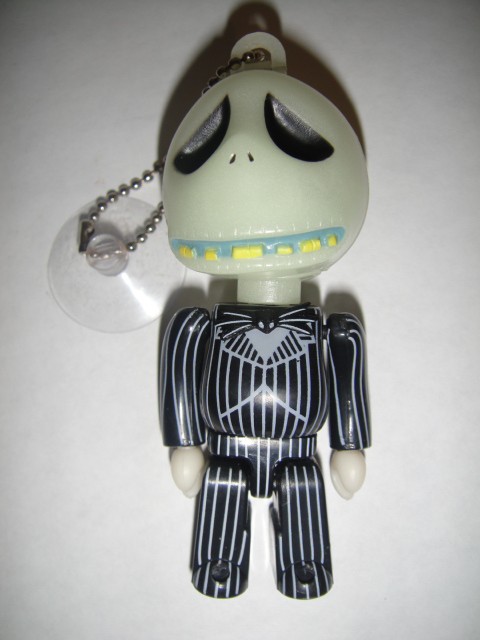 THE NIGHTMARE BEFORE CHRISTMAS JACK Head Glows in Dark